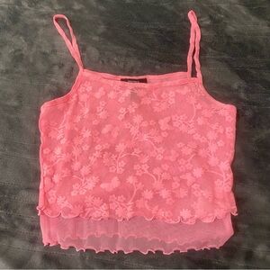 Forever 21 Pink Floral Camisole